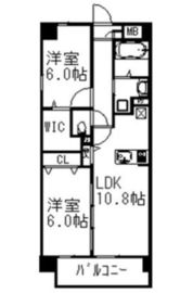 プライムアーバン千駄木 503 間取り図