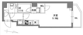 S-RESIDENCE東陽町feliz (エスレジデンス東陽町フェリズ) 703 間取り図