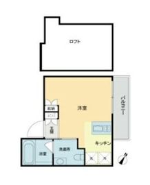 アルテミス南麻布 302 間取り図