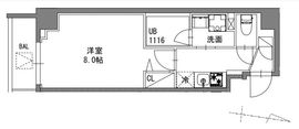 S-RESIDENCE東陽町feliz (エスレジデンス東陽町フェリズ) 202 間取り図