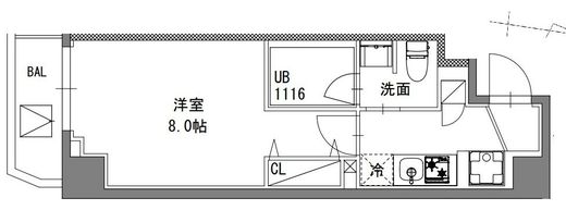 S-RESIDENCE東陽町feliz (エスレジデンス東陽町フェリズ) 501 間取り図