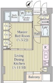 ヴァロータ氷川台 302 間取り図