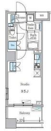 パークキューブ亀戸 1111 間取り図