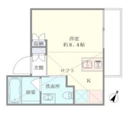 アルテミス南麻布 402 間取り図