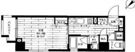 グランドコンシェルジュ早稲田 1階 間取り図