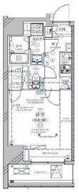 ディアレイシャス鶯谷 5階 間取り図