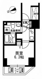 KDXレジデンス文京湯島 4階 間取り図