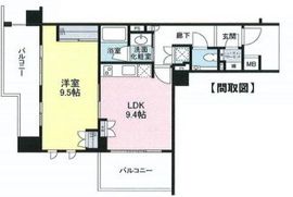 アトラス池尻レジデンス 6階 間取り図