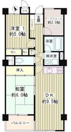 パステル中野 405 間取り図