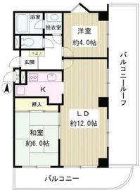 パステル中野 506 間取り図
