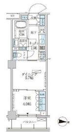 パークアクシス池上 302 間取り図