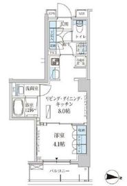 パークアクシス池上 304 間取り図