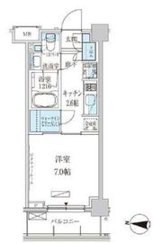 パークアクシス池上 311 間取り図