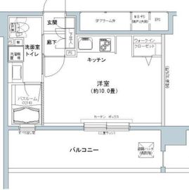 パークキューブ板橋本町 1312 間取り図