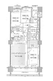 シティタワー品川 36階 間取り図