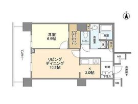 豊洲シエルタワー 24階 間取り図