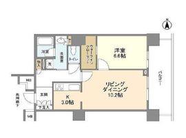 豊洲シエルタワー 31階 間取り図