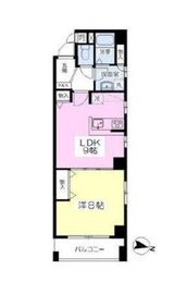イストリア麻布台 502 間取り図