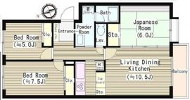 リンズハウス 306 間取り図
