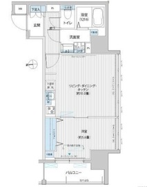 レジェンダリーガーデン赤羽ウェストビュー 404 間取り図