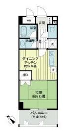 リーデンスタワー 2階 間取り図