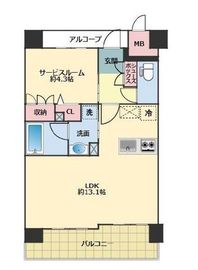 エステムプラザ日本橋レジェンド 10階 間取り図