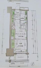 リビオレゾン上野根岸 5階 間取り図