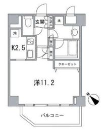 ダイナシティ文京根津 4階 間取り図