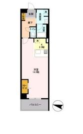ロイヤルパークス梅島 303 間取り図