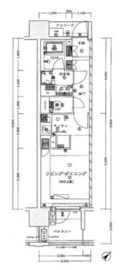 ベリスタ西巣鴨 3階 間取り図