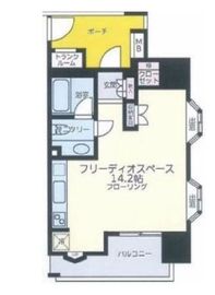 フリーディオ神楽坂 10階 間取り図