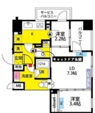 204 間取り図