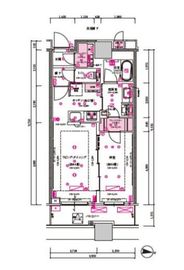 目黒第一マンションズ 1215 間取り図
