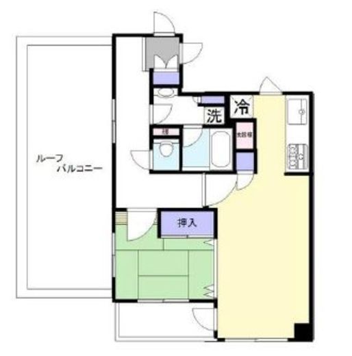 アルス中目黒ヴィルトレーテ 4階 間取り図
