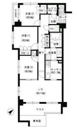 エスティメゾン巣鴨 301 間取り図