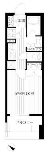 ザ・パークハウス茗荷谷富士見坂 12階 間取り図