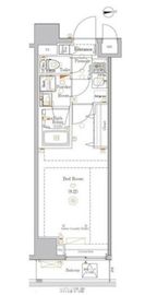 BPRレジデンス浅草 4階 間取り図