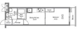 レジディア入谷 702 間取り図