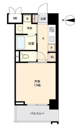 ロイジェント板橋本町 108 間取り図