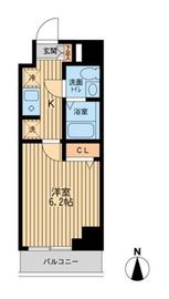 ドゥーエ東陽町 504 間取り図