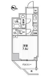 シーズンフラッツ文京東大前 202 間取り図