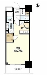 スタイリオ品川中延 603 間取り図