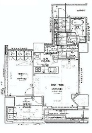 プラウドタワー白金台 2階 間取り図