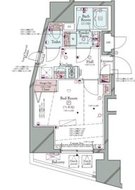 コンシェリア後楽園 HILLTOP SQUARE （ヒルトップスクエア） 6階 間取り図