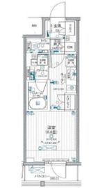 パレステージ上野入谷 2階 間取り図