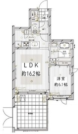レガリス目黒西小山 1階 間取り図