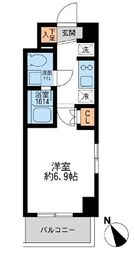 アーデン門前仲町 401 間取り図