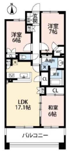 東京メガシティ 4階 間取り図