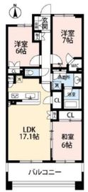 東京メガシティ 4階 間取り図