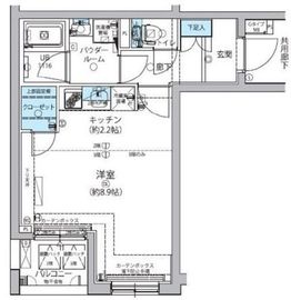 メインステージ信濃町 3階 間取り図